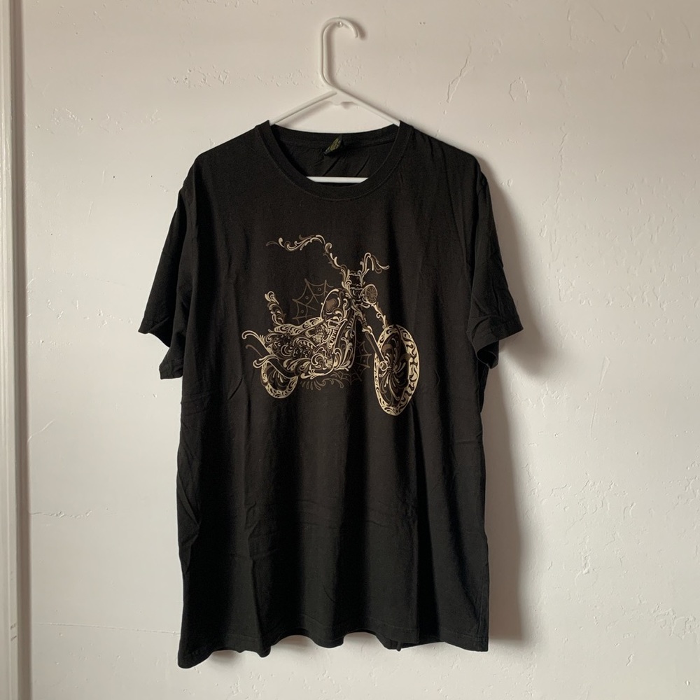 Vintage Lucky Brand Motorcycle Shirt